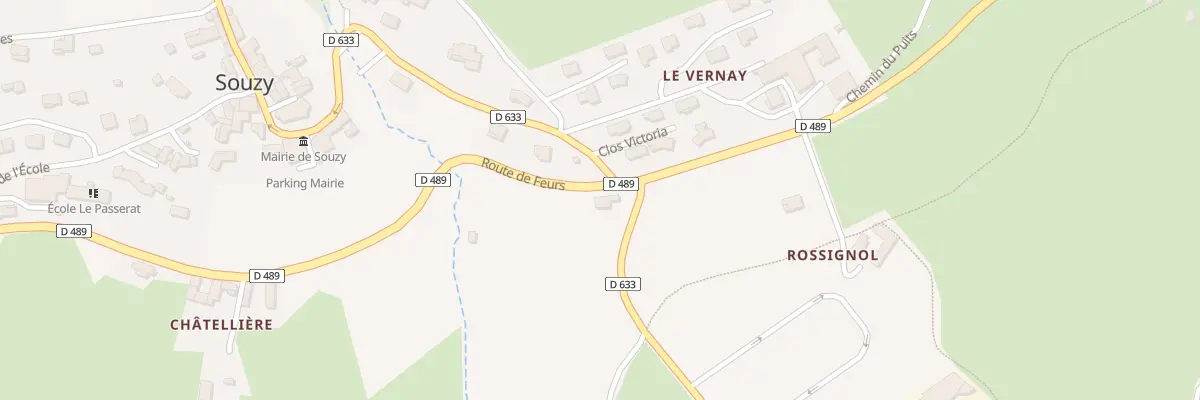 Plan du 40 Rte des Grandes Terres à Souzy
