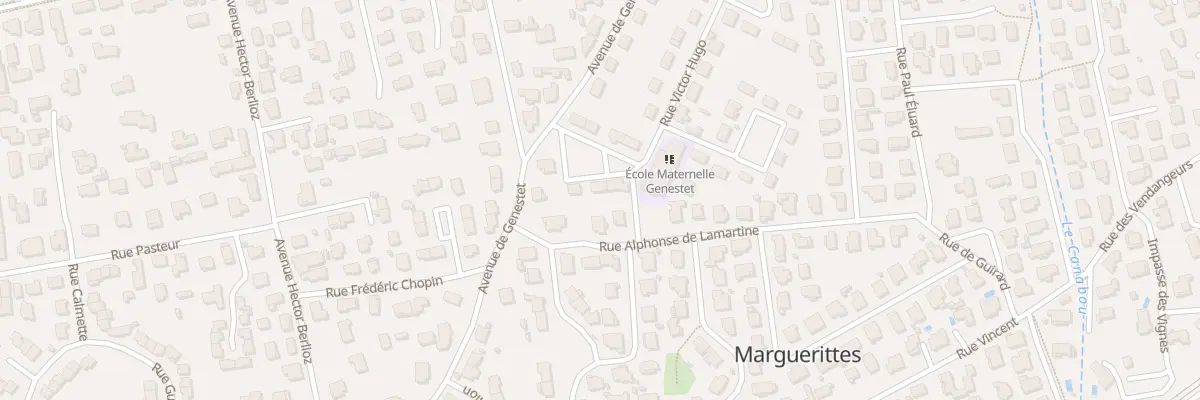 Plan du 3 Pl Marie Curie à Marguerittes