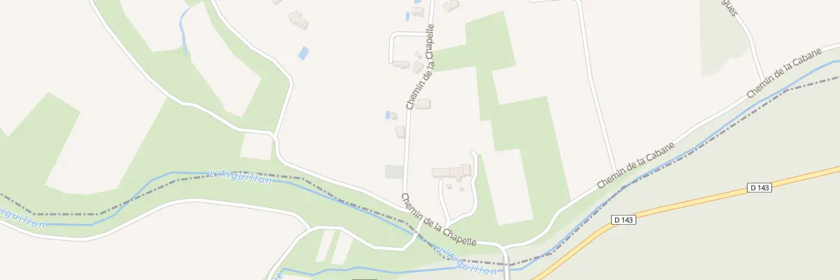 Plan du 5551 Che de la Chapelle à Goudargues