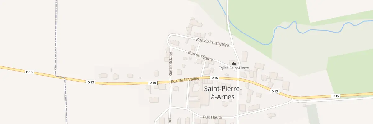 Plan du 9 Rue de l’Eglise à Saint-Pierre-à-Arnes