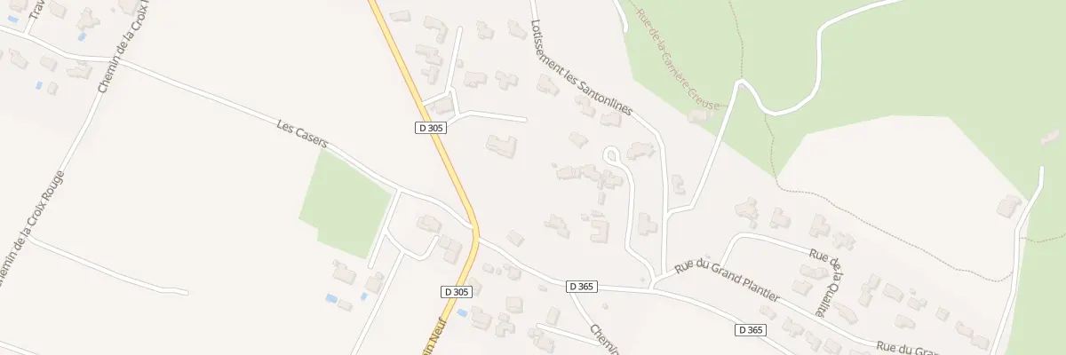 Plan du 8 Imp des Oliviers à Saint-Maximin