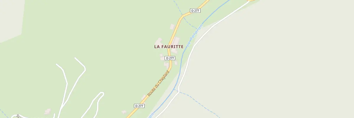 Plan du 1130 Rte du Cheylard à Saint-Christol