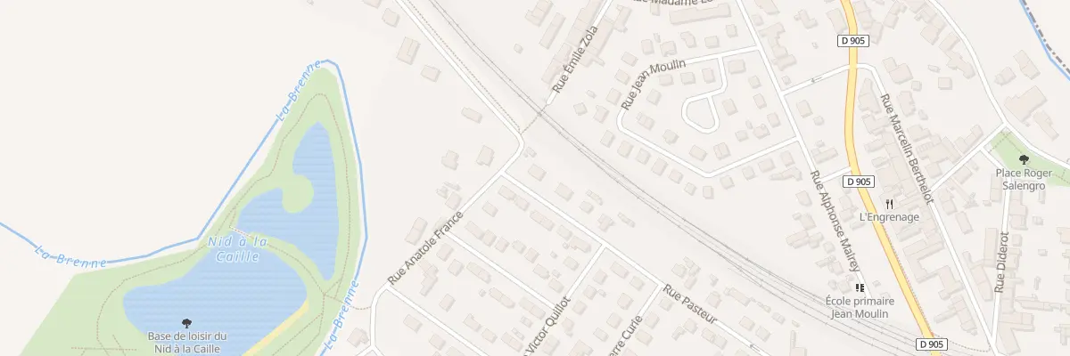 Plan du 20 Rue Pasteur à Venarey-les-Laumes