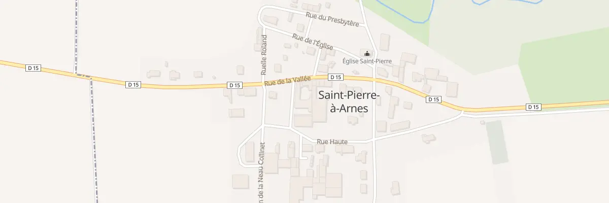 Plan du 17 Rue de la Vallee à Saint-Pierre-à-Arnes