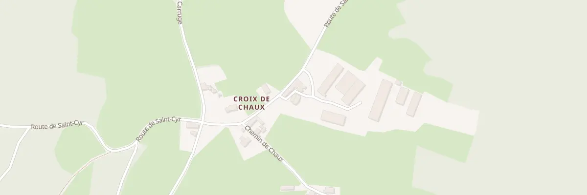 Plan du 5227 Croix de Chaux à Matour