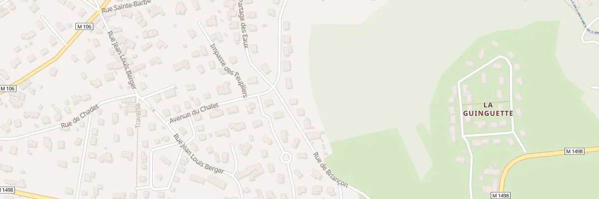 Plan du 35 Rue de Briançon à Sorbiers