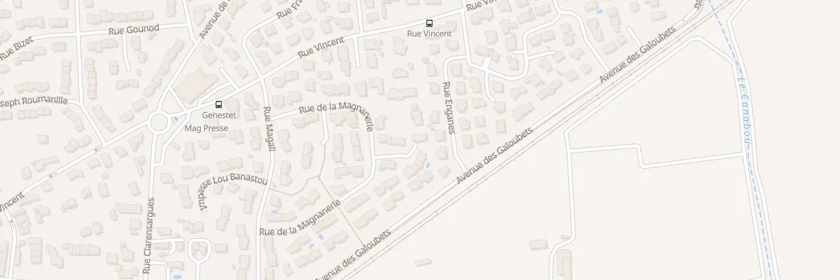 Plan du 24 Rue de la Magnanerie à Marguerittes