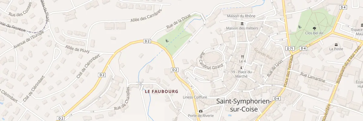 Plan du 55 Passage de la Grande Ecole à Saint-Symphorien-sur-Coise