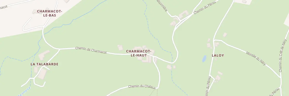 Plan du 1275 Che de Charmacot à Saint-Just-d’Avray