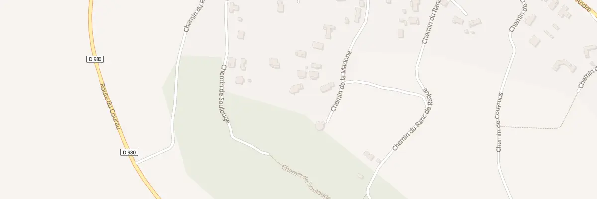 Plan du 6889 Che de la Madone à Saint-André-de-Roquepertuis