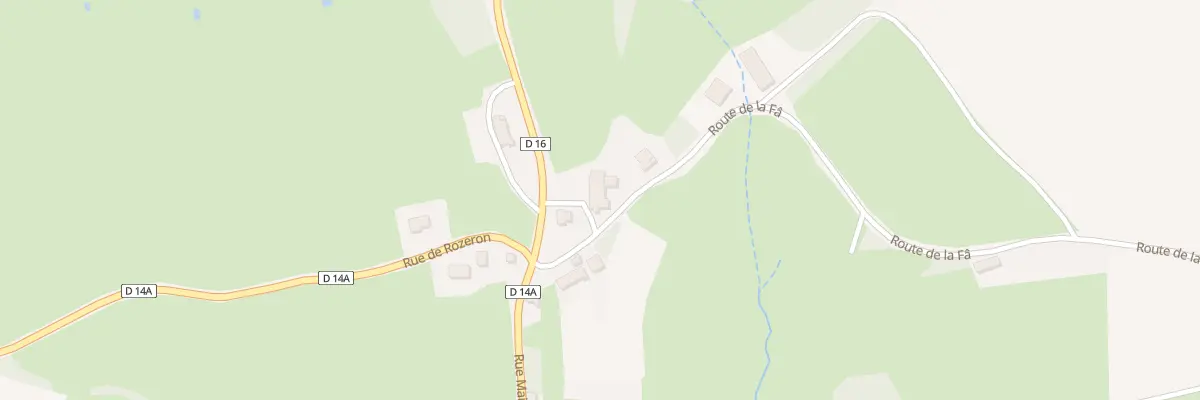 Plan du 5002 Village de Vievy à Viévy