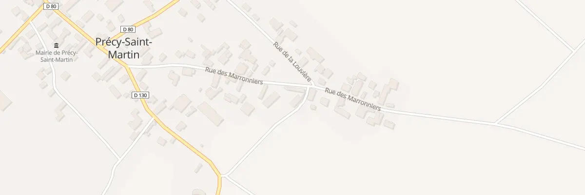 Plan du 16 Rue des Marronniers à Précy-Saint-Martin