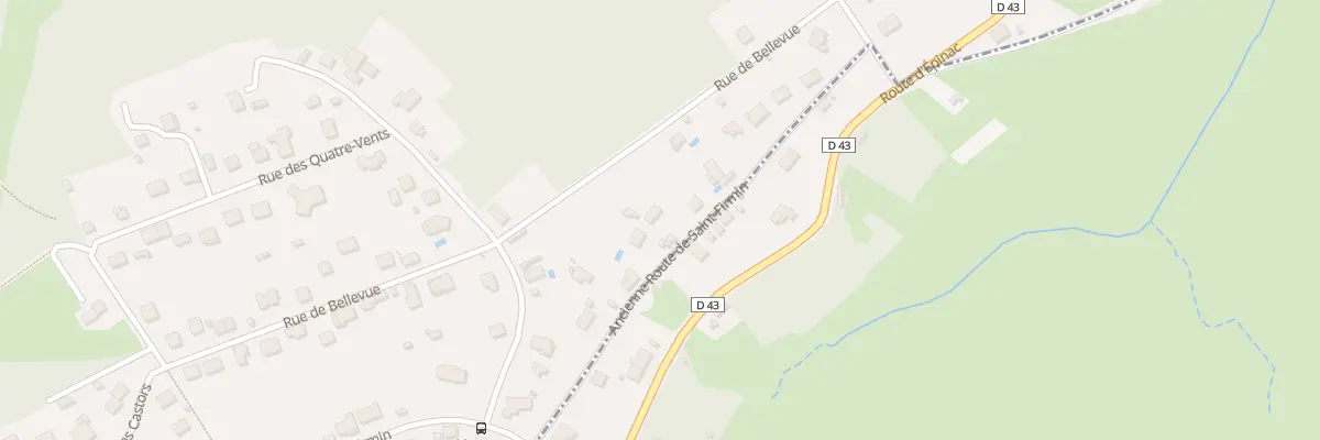 Plan du 21 Rte Ancienne de Saint Firmin au Creusot