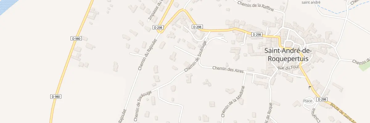 Plan du 5179 Che de Soulouge à Saint-André-de-Roquepertuis