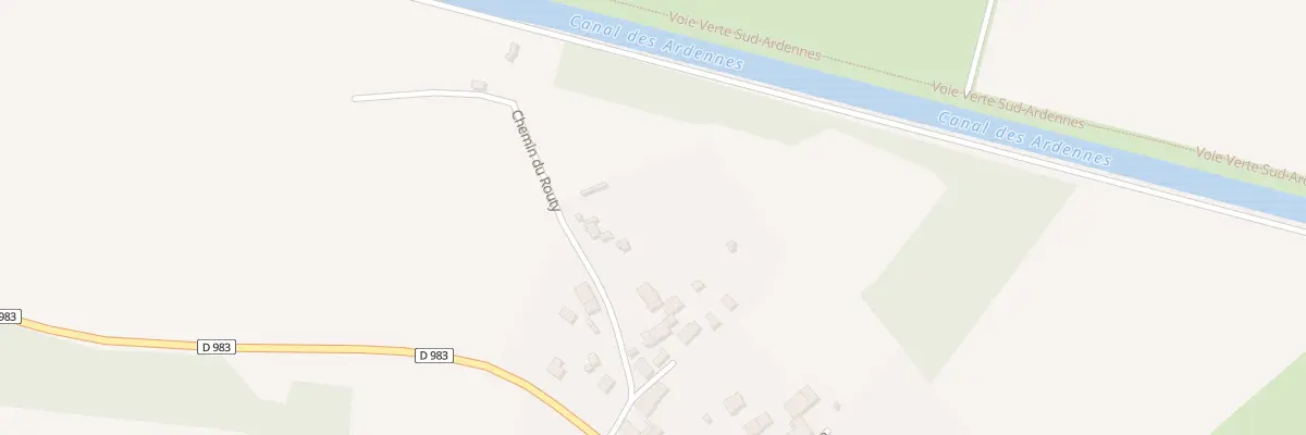 Plan du 20 Che du Routy à Seuil