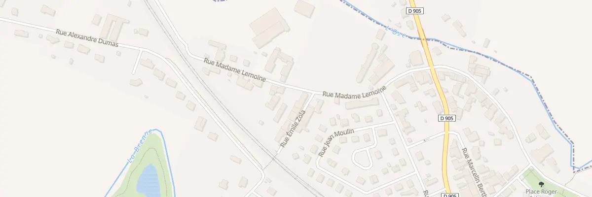 Plan du 7 Rue Madame Lemoine à Venarey-les-Laumes