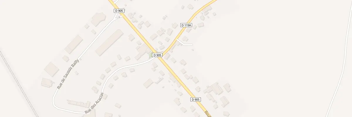 Plan du 32 Rte de Montbard à Ménétreux-le-Pitois