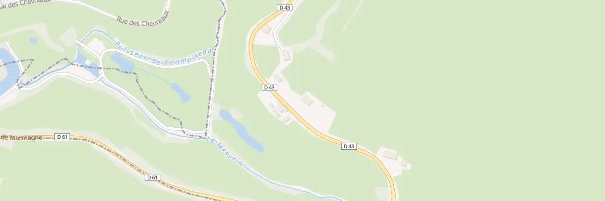Plan du 37 Rte de Saint-Emiland à Saint-Firmin