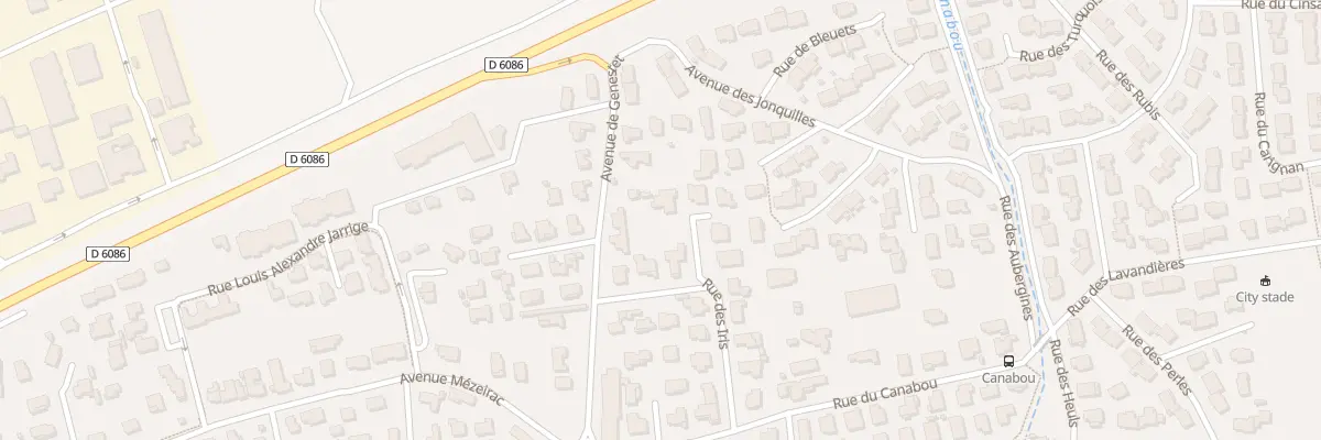 Plan du 15 Rue des Iris à Marguerittes