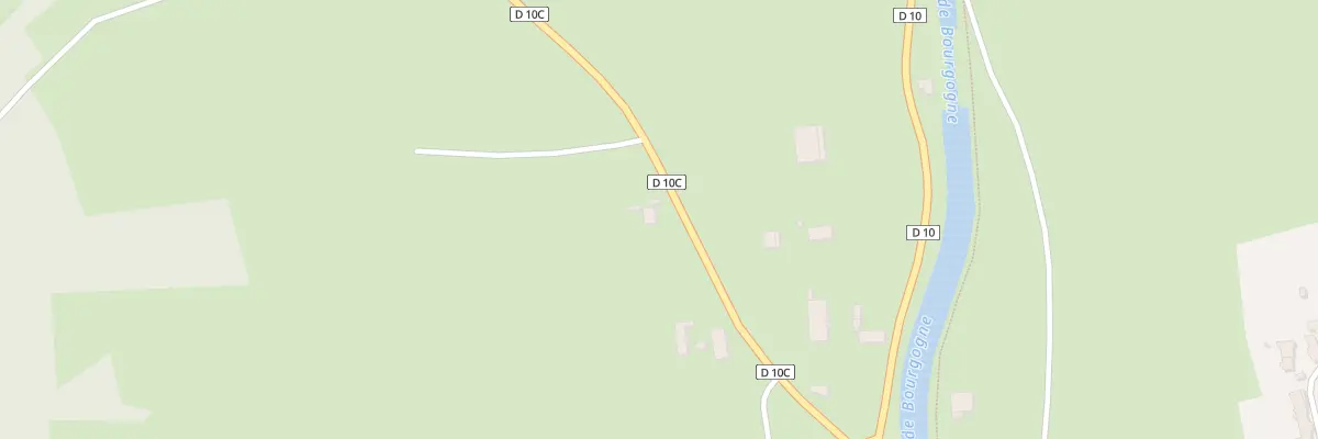 Plan du 10 Rte de Semur à Marigny-le-Cahouët
