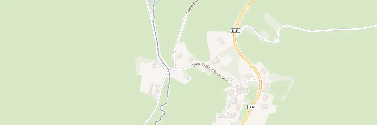 Plan du 33 Chem des Chevreaux à Saint-Firmin