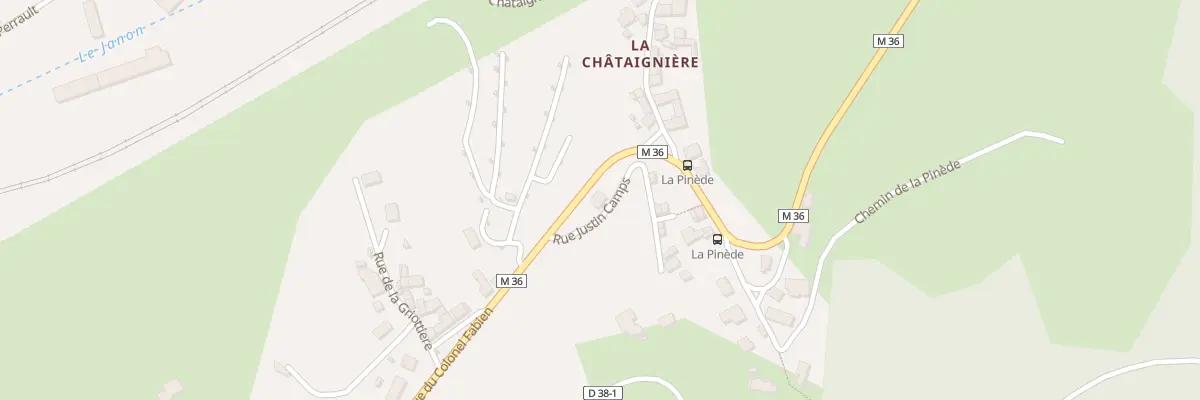 Plan du 66 Rue du Col Fabien à Saint-Étienne