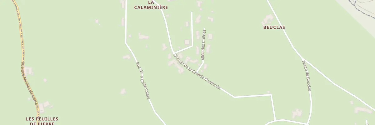 Plan du 429 Che de la Grande Cheminée à Saint-Jean-Bonnefonds
