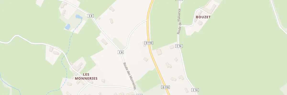 Plan du 687 Rte de la Scierie à Poule-les-Écharmeaux