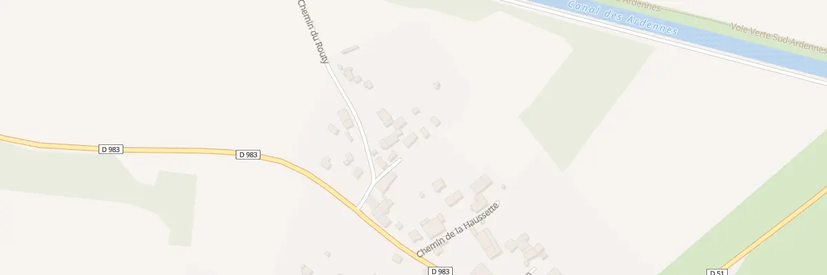 Plan du 4 Che du Routy à Seuil