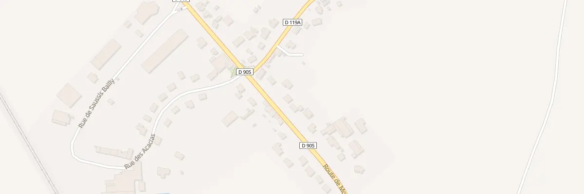 Plan du 30 Rte de Montbard à Ménétreux-le-Pitois