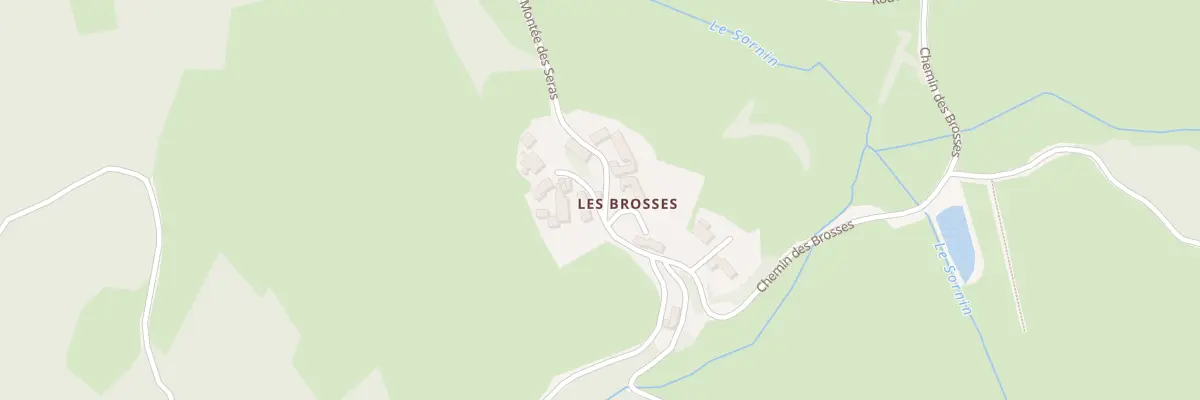 Plan du 5074 Les Brosses à Saint-Bonnet-des-Bruyères