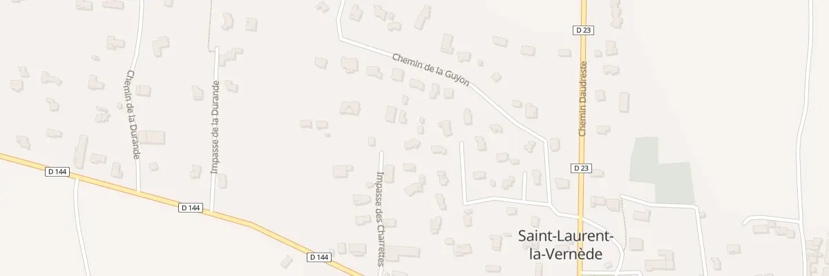 Plan du 14 Imp des Charrettes à Saint-Laurent-la-Vernède