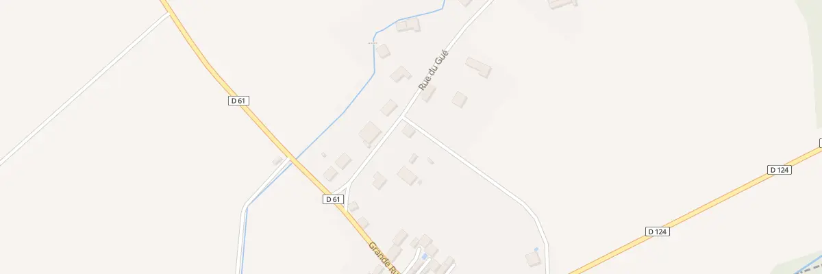 Plan du 4 Rue du Gue à Blaincourt-sur-Aube
