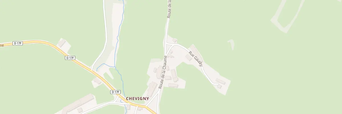 Plan du 5268 Hameau de Chevigny à Viévy
