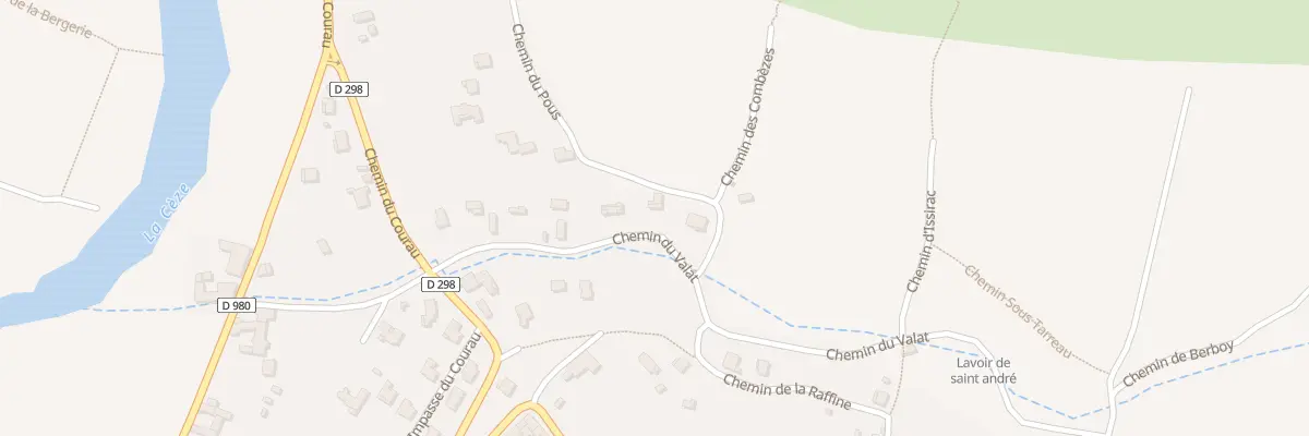 Plan du 5306 Le Pous à Saint-André-de-Roquepertuis