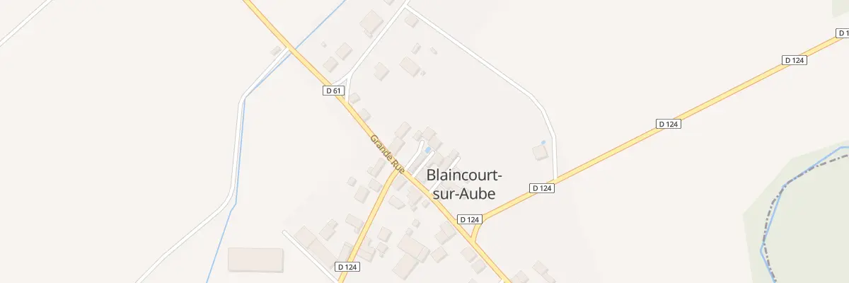 Plan du 5 Grande Rue à Blaincourt-sur-Aube