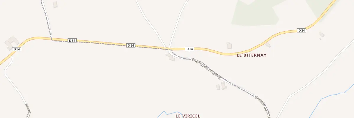 Plan du 12 Che du Fourchet à Grézieu-le-Marché