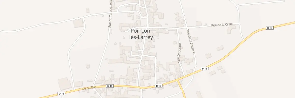Plan du 10 Gr Grande Rue à Poinçon-lès-Larrey