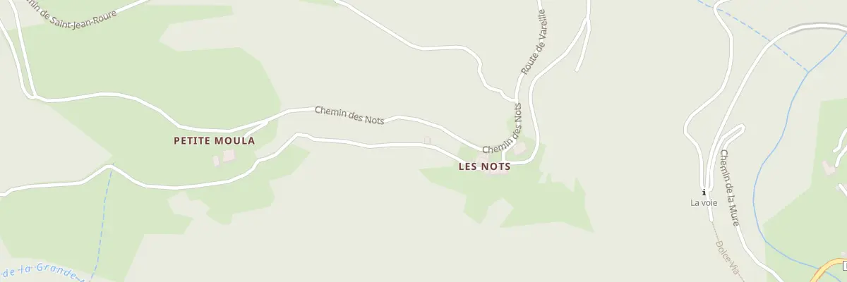 Plan du 520 Che des Nots à Saint-Cierge-sous-le-Cheylard