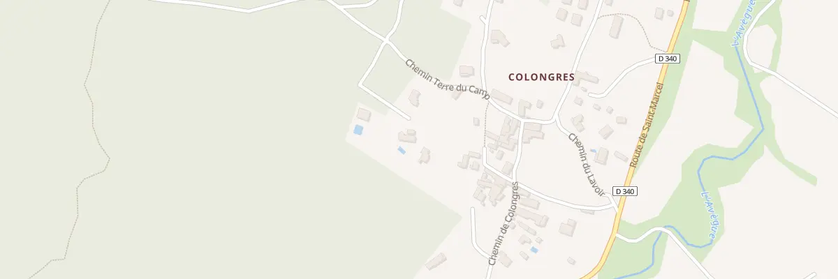 Plan du 5352 Colongres à Verfeuil
