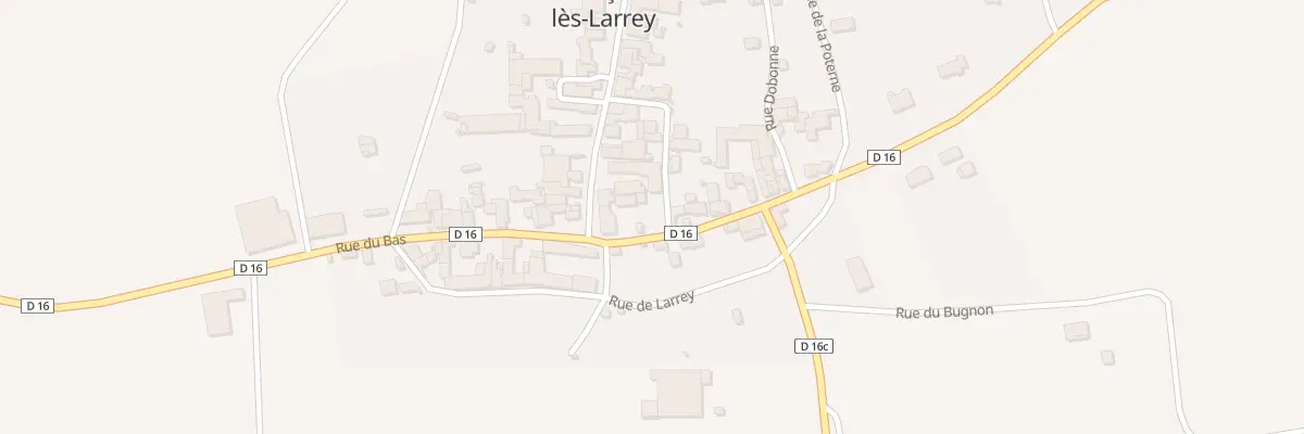 Plan du 2 Gr Grande Rue à Poinçon-lès-Larrey