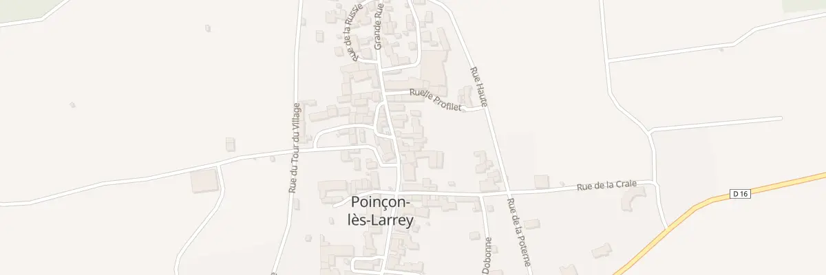 Plan du 32 Gr Grande Rue à Poinçon-lès-Larrey
