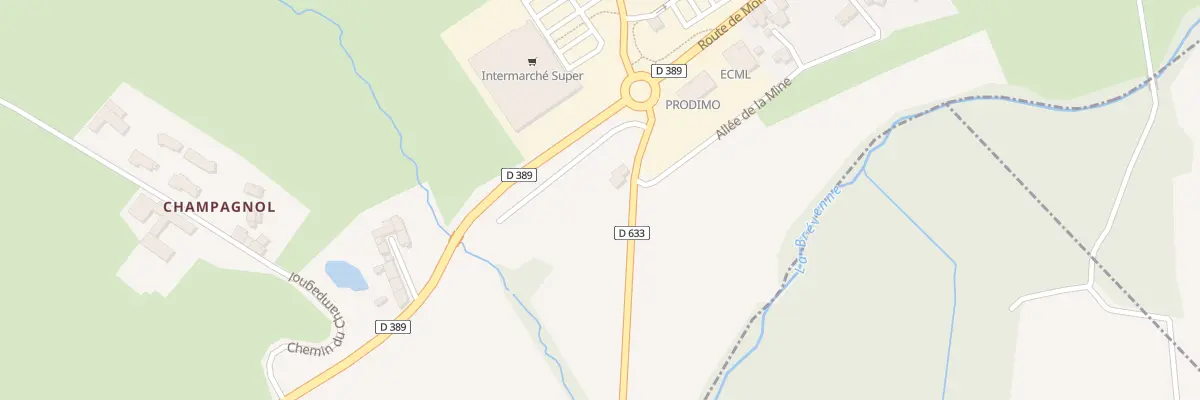 Plan du 70 Rte du Pont Grizon à Souzy