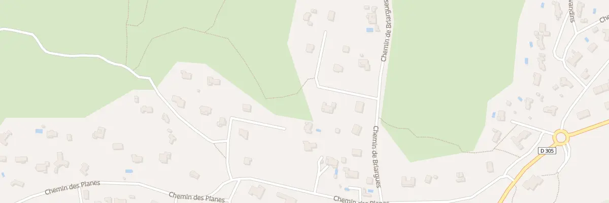 Plan du 6B Imp de Briargues à Saint-Siffret