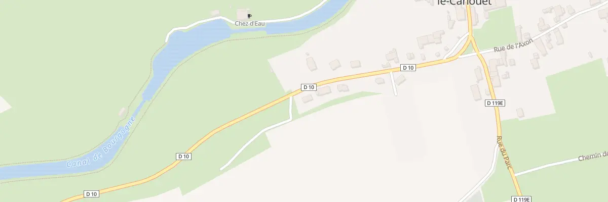 Plan du 9 Rte de Villeneuve à Marigny-le-Cahouët