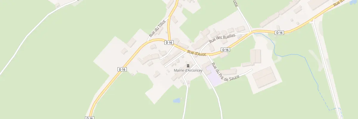 Plan du 3 Imp des Chenevières à Arconcey