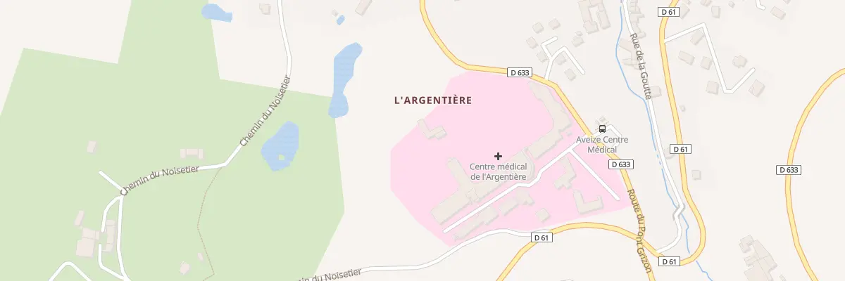 Plan du 2680 Rte de L’Argentière à Aveize