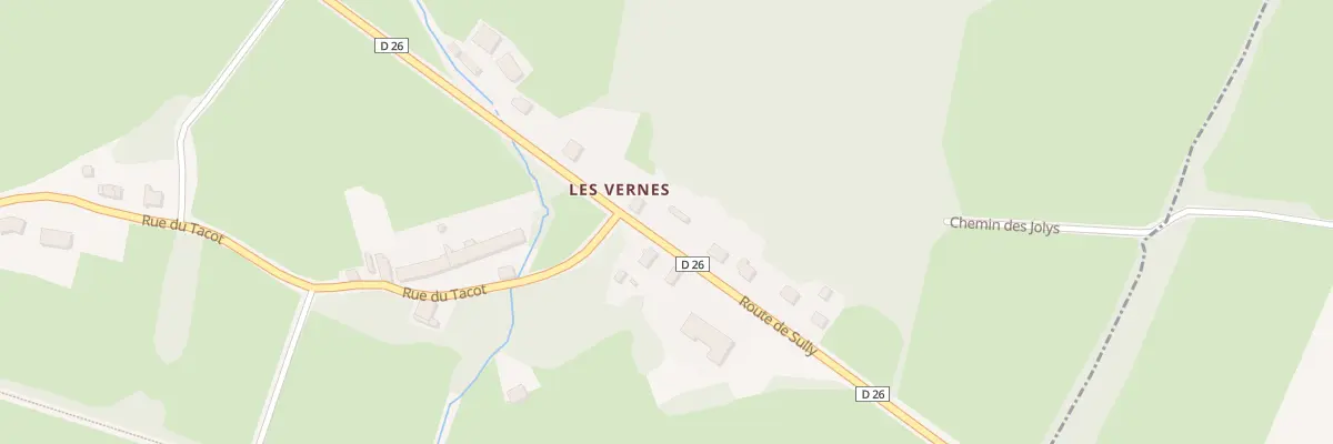 Plan du 27 Rte de Sully à Saint-Léger-du-Bois