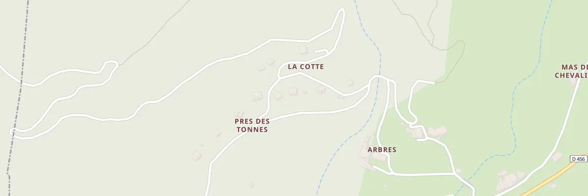 Plan du 5274 Pres des Tonnes à Saint-Étienne-de-Boulogne