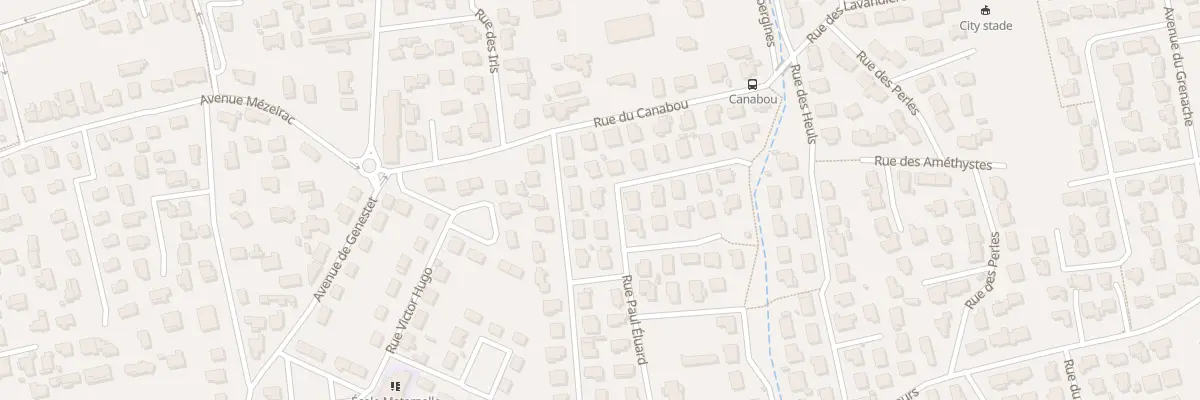 Plan du 17 Rue Paul Eluard à Marguerittes